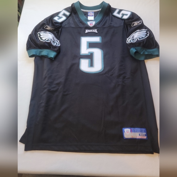 Philadelphia Eagles Black Authentic Donavon McNabb Reebokon